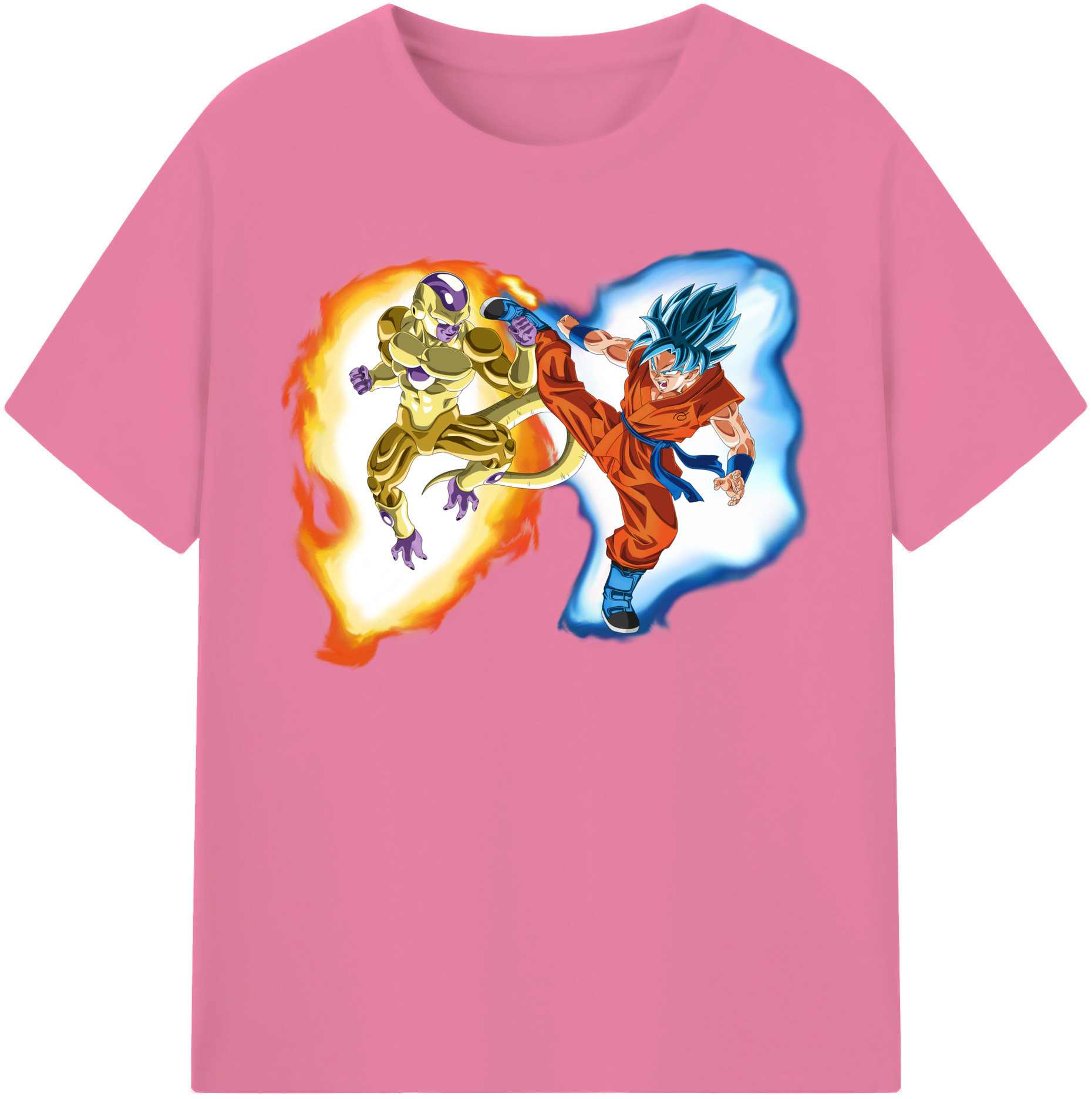 （画像用） ドラゴンボール フリーザ DRAGON BALL Frieza 綿100％半袖Tシャツ（フロントプリント）